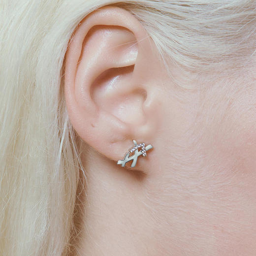 LINK TO LINK梦境系列梦境交织耳钉#1154 商品图1