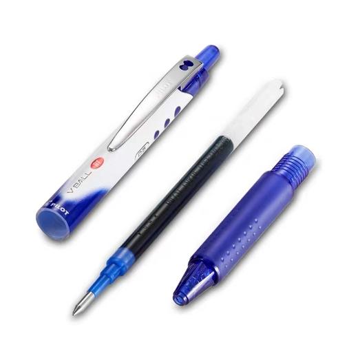 日本PILOT百乐BLRT-VB5按动中性笔Vball威宝大容量走珠笔0.5mm学生刷题做笔记专用速干黑笔签字笔水笔黑蓝红 商品图9