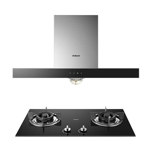 老板8113+7B19烟灶套装欧式18立方爆炒大吸力 欧式抽油烟灶具 商品图2