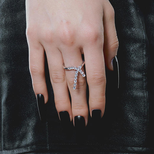 LINK TO LINK彗星尾星链戒指#1277FW 商品图3