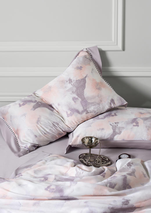 【下架】自然醒高端双面100支超细旦奥地利兰精LF天丝四件套花卉被套凉感裸睡床品LB 商品图6