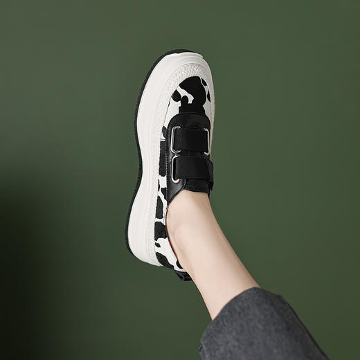 时尚百搭，真皮马毛厚底单鞋TYM-0920 商品图11