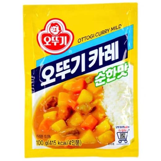 不倒翁咖喱粉原味100g오뚜기 카레 순한맛 商品图0