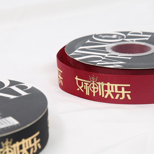 女神节2.5公分螺纹烫金带（40码） 商品图4