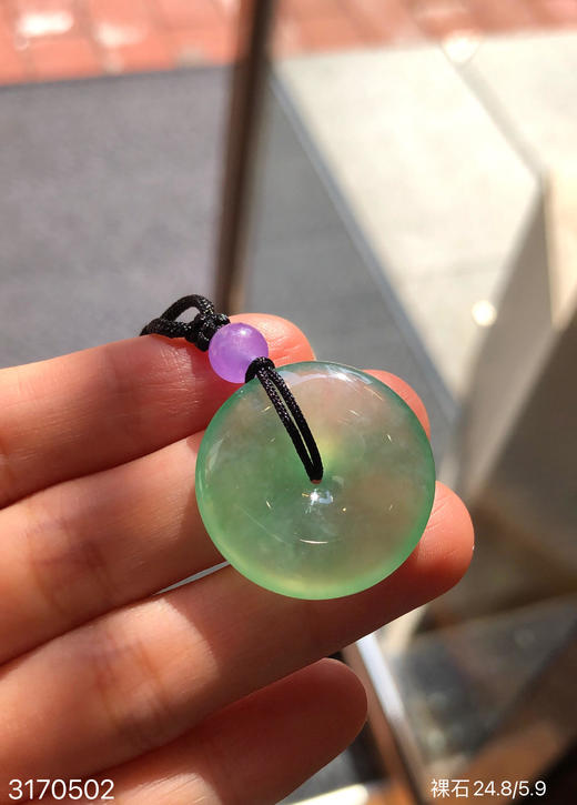 3170502，平安扣裸石。具体价格微信咨询 商品图7