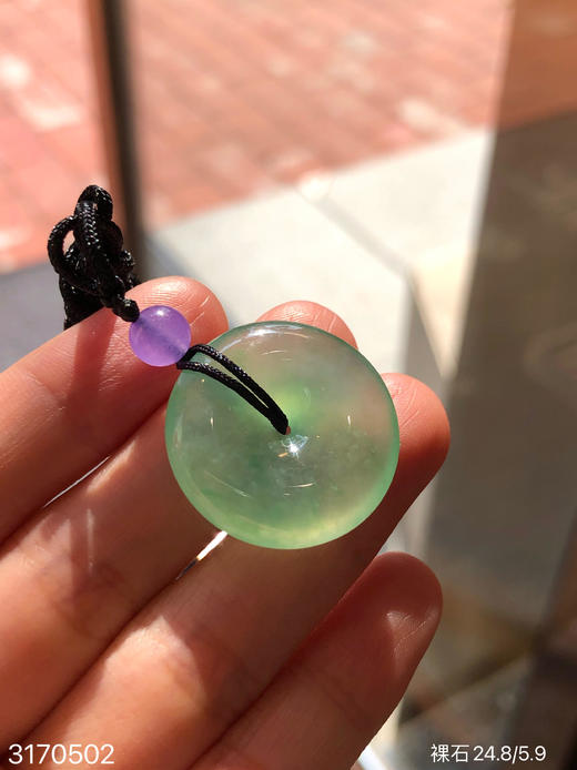 3170502，平安扣裸石。具体价格微信咨询 商品图6