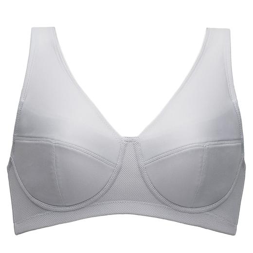 【Wacoal华歌尔】B4F |薄款透气全罩杯运动大胸大码无钢圈文胸内衣女WB8602原价329 商品图1