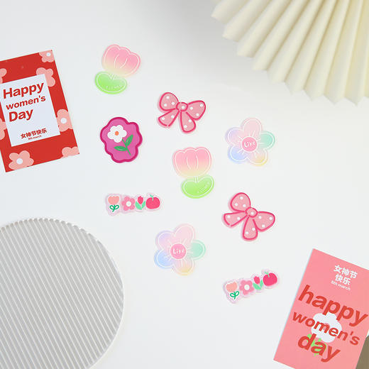 女神节贴纸（5张/包） 商品图7