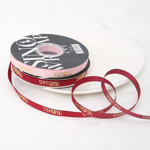 女神节1公分螺纹烫金带（80码/卷） 商品图8