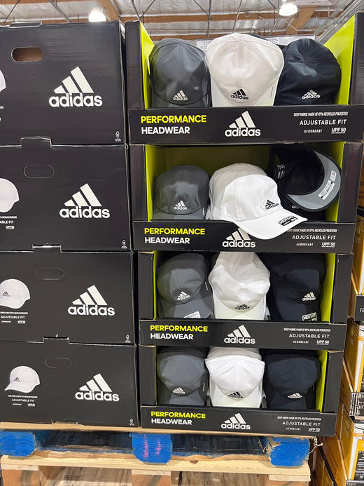 2023新款adidas鸭舌帽出来啦！今年有白色的赶紧买一顶～☘️郊游踏青🌿微弹透气材质，运动首选👍 商品图0