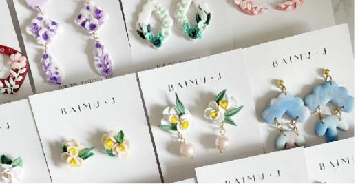 软陶耳环 商品图1