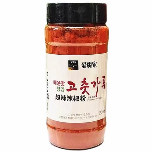 爱奥家超辣辣椒粉200g올가푸드 매운맛 고춧가루 商品图0