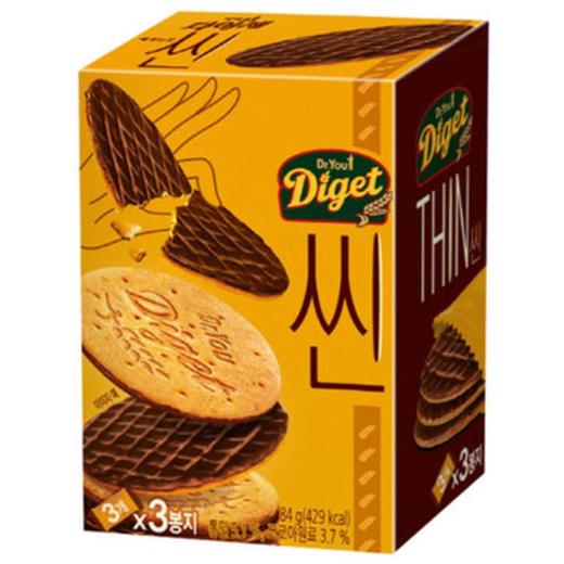 好丽友薄麦巧克力饼干84g오리온 씬 商品图0