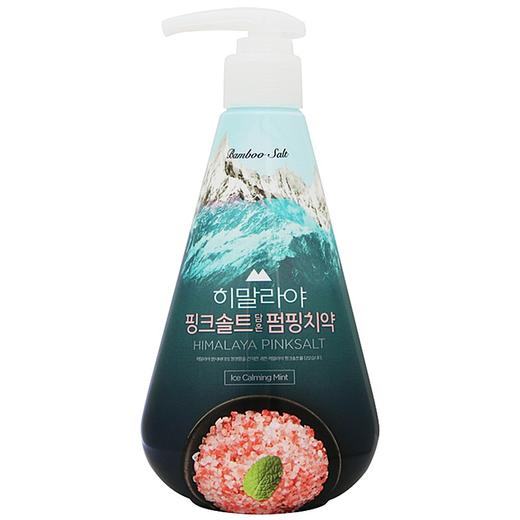 죽염 히말리야 핑크솔트 펌핑치약 아이스민트285g 商品图0