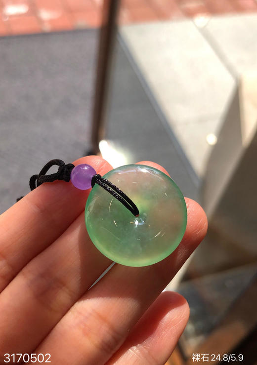 3170502，平安扣裸石。具体价格微信咨询 商品图3