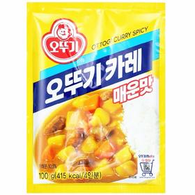 不倒翁咖喱粉辣味100g오뚜기 카레 매운맛