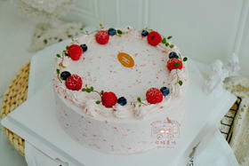 春日蛋糕（开心果覆盆子口味）