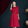 喜婆婆婚宴装晚礼服小个子高贵婚礼旗袍年轻洋气JY-ZS5248 商品缩略图2