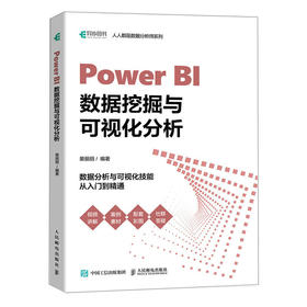 Power BI数据挖掘与可视化分析 power bi视频教程书 power bi数据可视化商业数据分析 数据科学