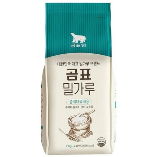 熊牌中筋面粉1kg곰표 중력밀가루[企业] 商品图0