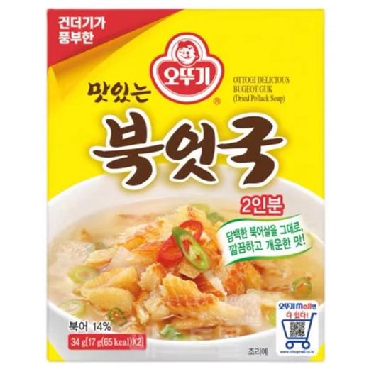 不倒翁干明太鱼汤(17gx2)오뚜기 북어국 商品图0