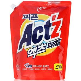碧珍强效洗衣液滚筒用2L액츠 파워젤 세탁세제 드럼용
