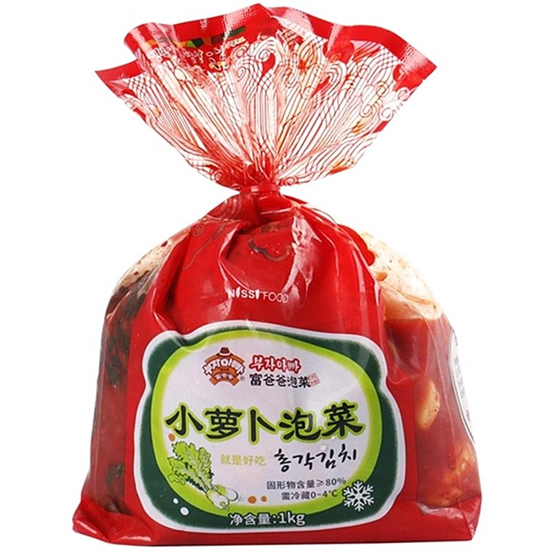 富爸爸小萝卜泡菜1kg부자아빠 총각김치