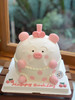 翻糖猪猪奶油蛋糕 提前两天预定 下单前请仔细阅读商品详情 商品缩略图0