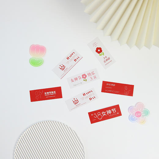 女神节贴纸（5张/包） 商品图6