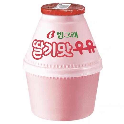 宾格瑞草莓味牛奶238ml빙그레 딸기맛우유 商品图0
