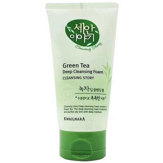 水果之乡绿茶保湿洗面奶150g세안이야기 녹차 딥클렌징폼 商品图0