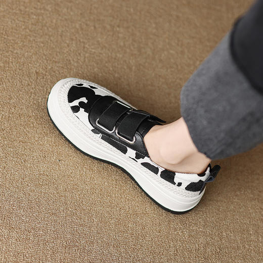 时尚百搭，真皮马毛厚底单鞋TYM-0920 商品图10