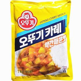 不倒翁咖喱粉微辣1kg오뚜기 카레 약간매운맛[企业]