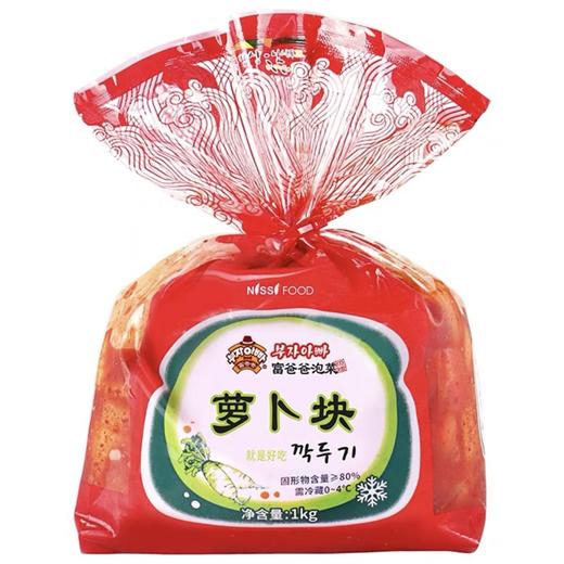 富爸爸萝卜块泡菜1kg부자아빠 깍두기 商品图0