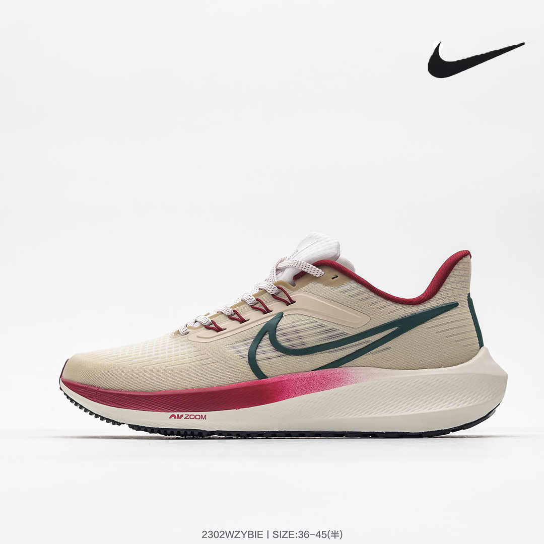 耐克Nike Air Zoom Pegasus 39代 网面透气跑步鞋