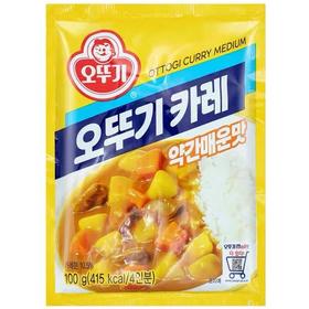 不倒翁咖喱粉微辣100g오뚜기  카레 약간매운맛