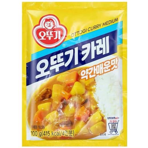 不倒翁咖喱粉微辣100g오뚜기  카레 약간매운맛 商品图0