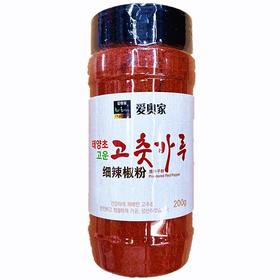 爱奥家辣椒粉细200g올가푸드 고춧가루 가는