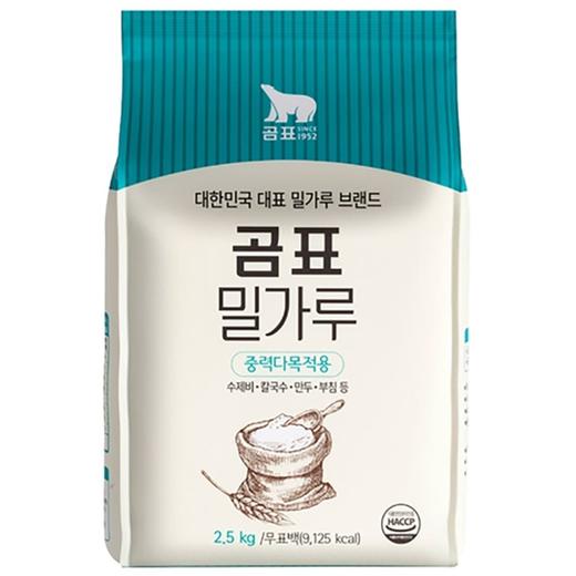 熊牌中筋面粉2.5kg곰표 중력밀가루[企业] 商品图0