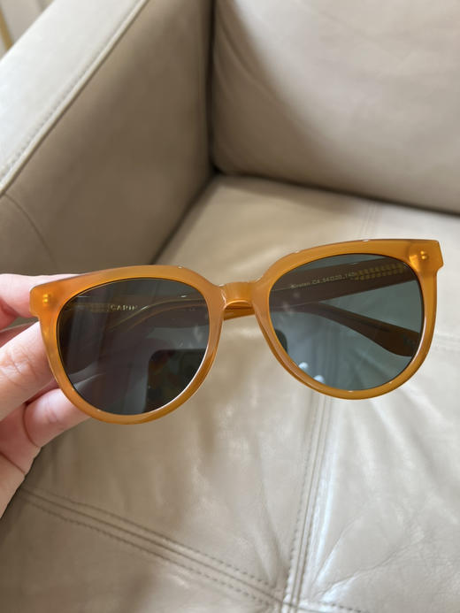 219-10许红豆 秀智同款 CAR**高端小众 超轻透色 时尚墨镜 太阳镜 商品图2