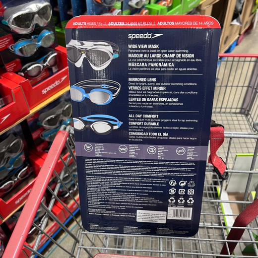 新款推荐🎉特价‼️Speedo速比涛成人泳镜三个装240元/板！一套有三个 商品图1