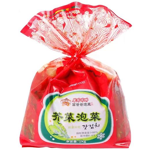 富爸爸芥菜泡菜1kg부자아빠 갓김치 商品图0