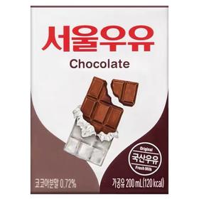 首尔牛奶巧克力200ml서울우유 초코
