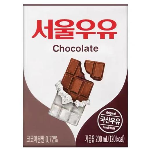 首尔牛奶巧克力200ml서울우유 초코 商品图0
