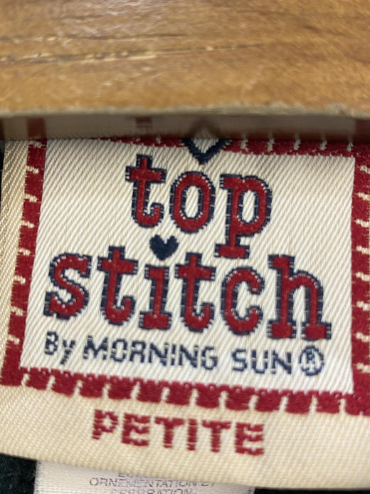 80年代 Vintage top stitch 全刺绣 卫衣 _SLSS(S) 商品图2