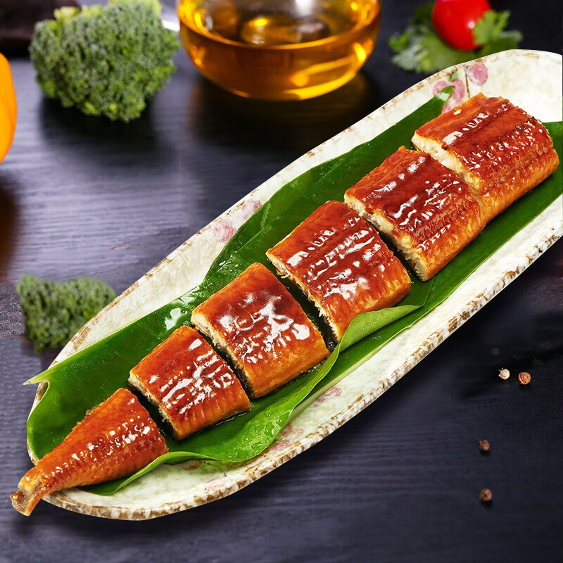 蒲烧鳗鱼(出口级A级)整条500-550g/袋