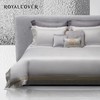 【春上新】10楼罗卡芙长绒棉简约全棉拼边四件套--贝加尔240*240cm吊牌价6980元活动价5980元 商品缩略图0