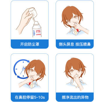 肌肤蕾（gifrer）海盐水喷鼻 生理盐水洗鼻高渗透喷雾100ml 婴儿洗鼻盐水鼻炎喷剂 商品图4