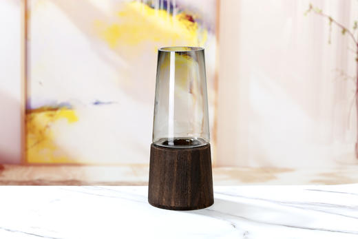 简约现代创意轻奢花瓶--圆木直筒 商品图5