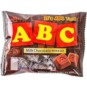 乐天ABC巧克力糖果72g롯데 에이비씨 초코